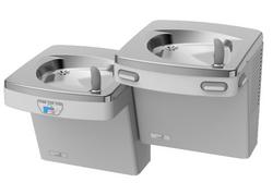 Touch-Free Bi-Level Water Cooler in Greystone (Sensor Activated Low Unit Only)