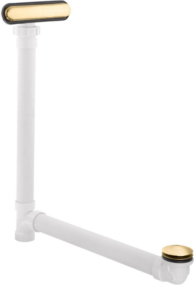 KOHLER Vibrant&reg; Brushed Moderne Brass Plastic Toe-Tap Drain 