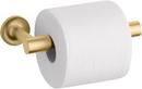 Wall Toilet Tissue Holder in Vibrant® Brushed Moderne Brass