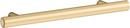 KOHLER Vibrant Brushed Moderne Brass Cabinet Pull in Vibrant Brushed Moderne Brass 