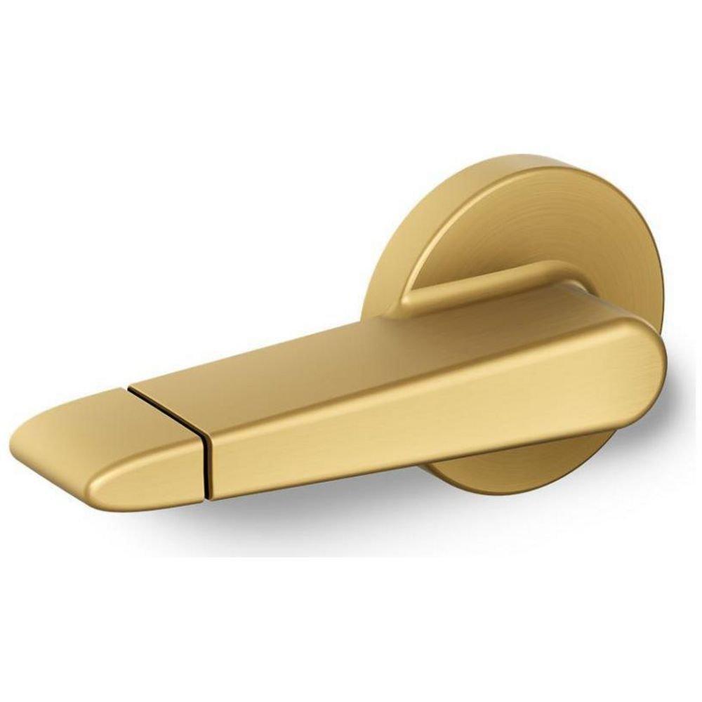 KOHLER Vibrant Brushed Moderne Brass Trip Lever 