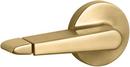 Trip Lever in Vibrant Brushed Moderne Brass