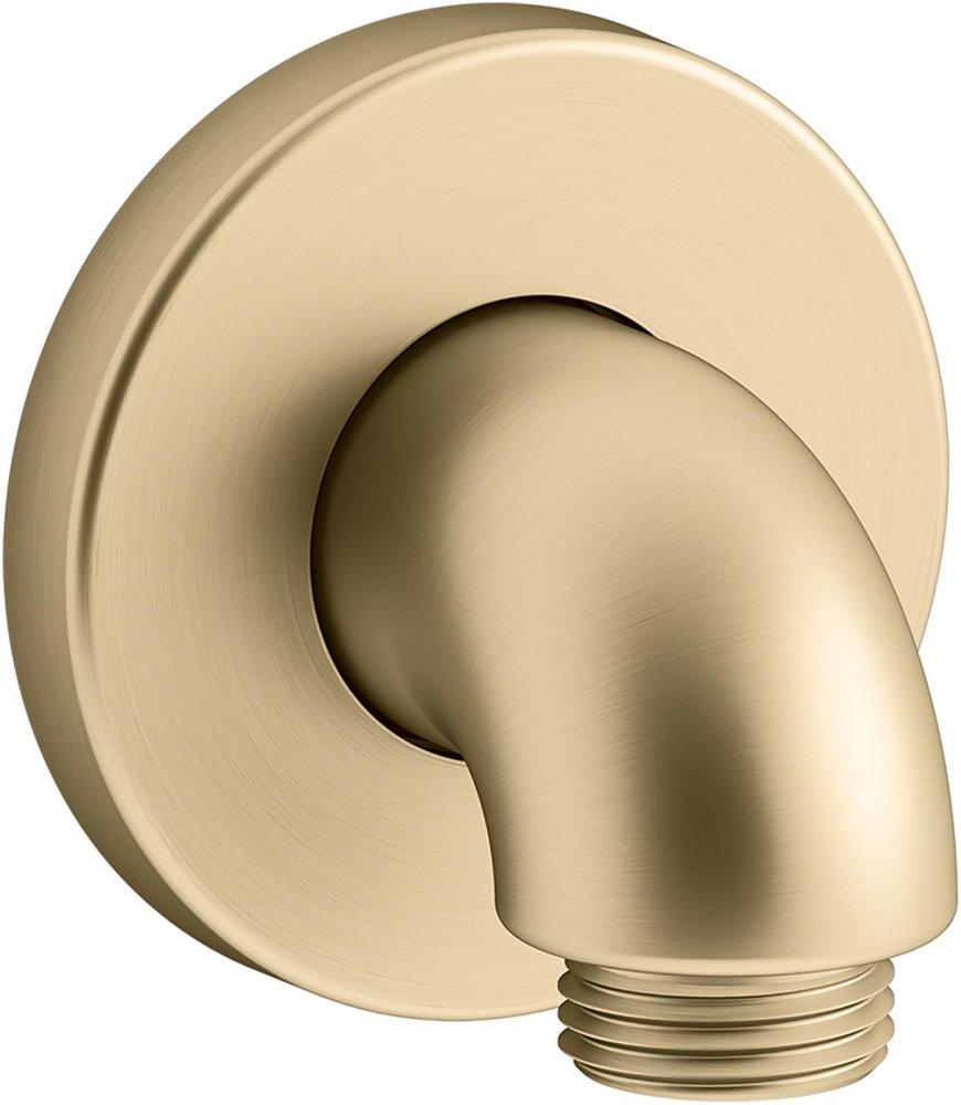 KOHLER Vibrant&reg; Brushed Moderne Brass 1/2 in. NPT Brass Supply Elbow 