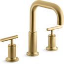 Two Handle Roman Tub Faucet in Vibrant® Brushed Moderne Brass (Trim Only)
