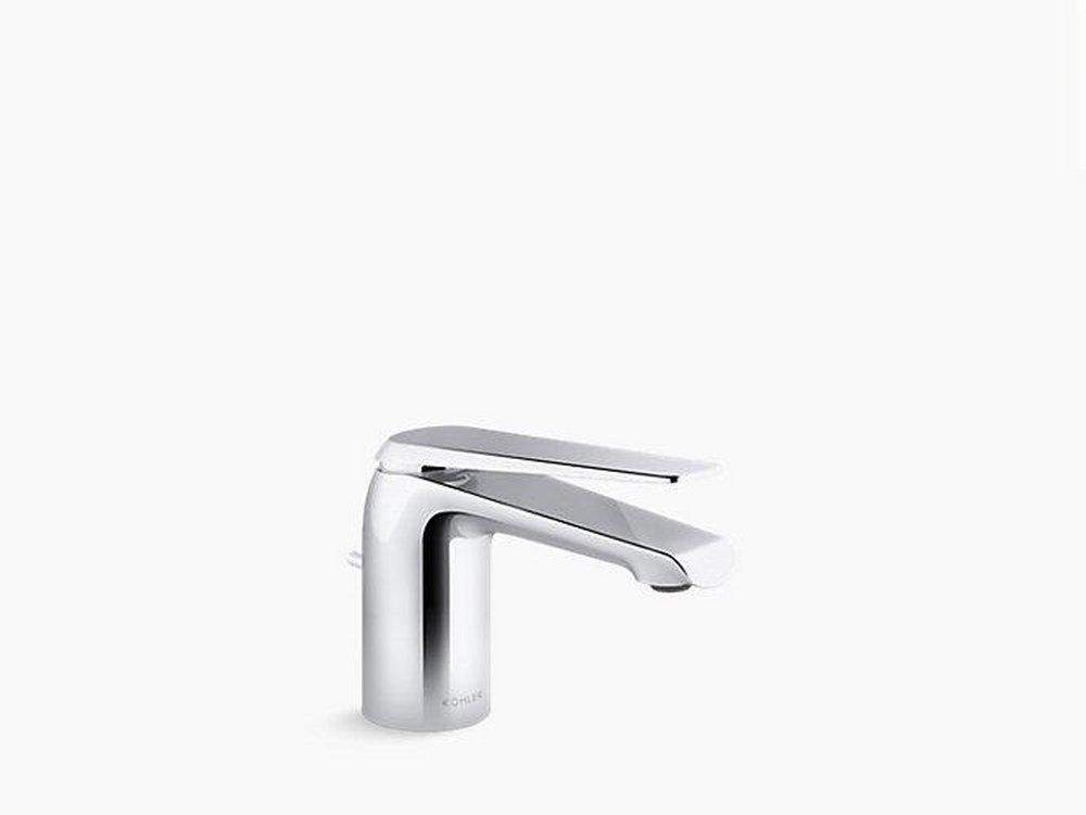 KOHLER Polished Chrome Single Handle Monoblock Bathroom Sink Faucet Lever Handle 