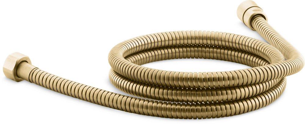KOHLER Vibrant&reg; Brushed Moderne Brass 60 in.  Hand Shower Hose 