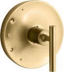 Single Handle Pressure Balancing Valve Trim in Vibrant® Brushed Moderne Brass