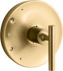 KOHLER Vibrant&reg; Brushed Moderne Brass Single Handle Bathtub & Shower Faucet (Trim Only) 