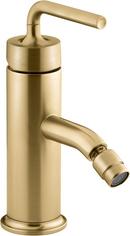 KOHLER Vibrant&reg; Brushed Moderne Brass Horizontal Bidet Faucet 