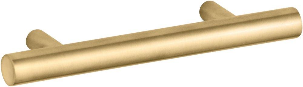 KOHLER Vibrant Brushed Moderne Brass 5 in. Cabinet Pull 