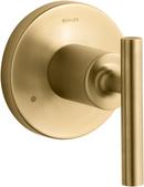 KOHLER Vibrant® Brushed Moderne Brass Single Handle Lever Brass Transfer Valve Trim 