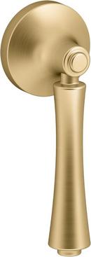 Right-Hand Trip Lever in Vibrant Brushed Moderne Brass
