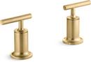 KOHLER Vibrant&reg; Brushed Moderne Brass 2-3/4 in. Metal Handle 