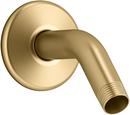 5-3/8 in. Shower Arm and Flange in Vibrant® Brushed Moderne Brass