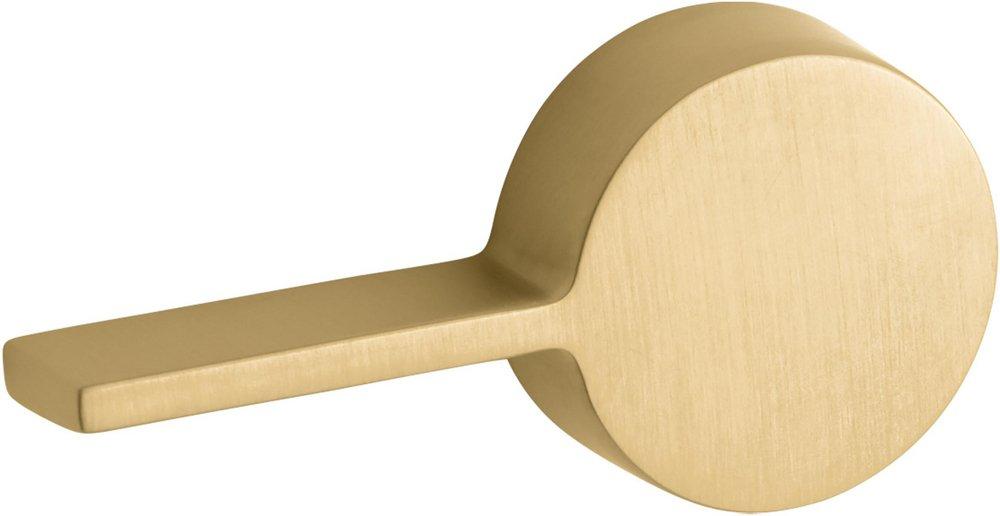 KOHLER Vibrant Brushed Moderne Brass Left-Hand Trip Lever 