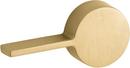 KOHLER Vibrant Brushed Moderne Brass Left-Hand Trip Lever 