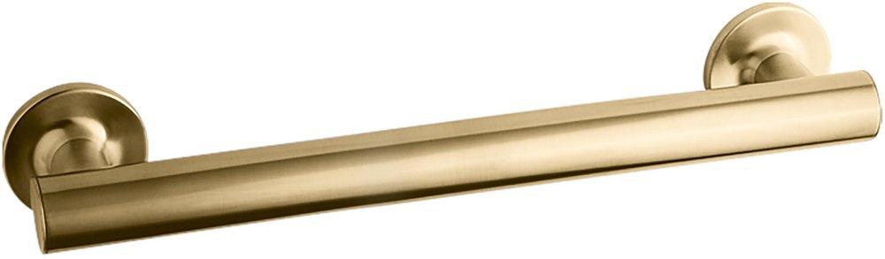 KOHLER Vibrant&reg; Brushed Moderne Brass 12 in. Grab Bar 