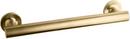 KOHLER Vibrant&reg; Brushed Moderne Brass 12 in. Grab Bar 