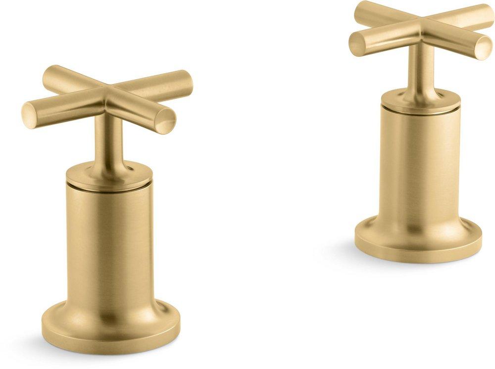 3-1/2 in. Brass Handle in Vibrant Brushed Moderne Brass 