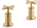 3-1/2 in. Brass Handle in Vibrant Brushed Moderne Brass 