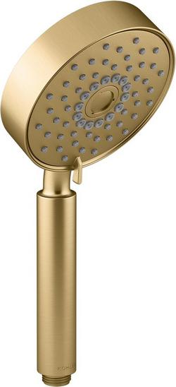 Multi Function Hand Shower in Vibrant&reg; Brushed Moderne Brass (Shower Hose Sold Separately)