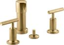 Vertical Bidet Faucet in Vibrant® Brushed Moderne Brass