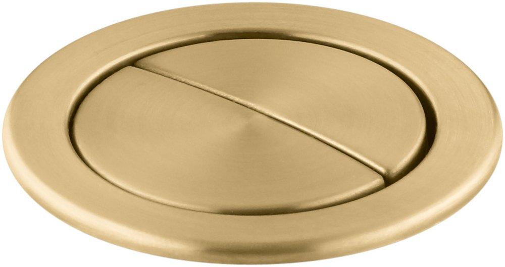 KOHLER Vibrant&reg; Brushed Moderne Brass Plastic Dual Flush Actuator 