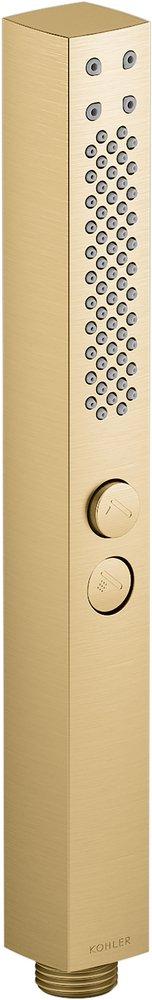 KOHLER Vibrant&reg; Brushed Moderne Brass Double Function Hand Shower 