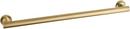 KOHLER Vibrant&reg; Brushed Moderne Brass 24 in. Grab Bar 