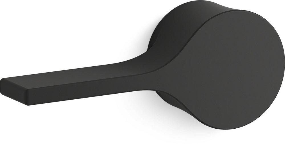 KOHLER Matte Black Left-Hand Trip Lever 