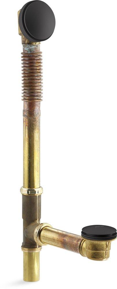 CLEARFLO BRASS TOE TAP BATH DRAIN 