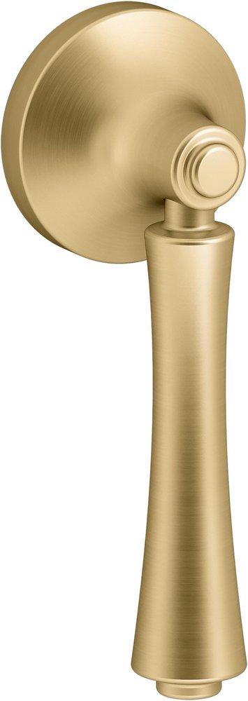 KOHLER Vibrant Brushed Moderne Brass Left-Hand Trip Lever 