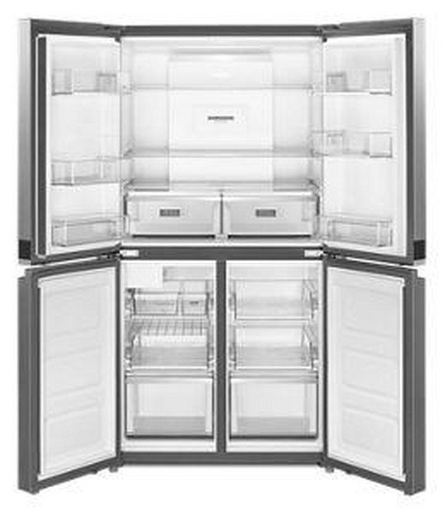Whirlpool Fingerprint Resistant Metallic Steel 35-3/4 in. 19.40 cu. ft. Counter Depth, French Door and Full Refrigerator 