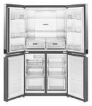 Whirlpool Fingerprint Resistant Metallic Steel 35-3/4 in. 19.40 cu. ft. Counter Depth, French Door and Full Refrigerator 