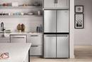 Whirlpool Fingerprint Resistant Stainless 35-3/4 in. 19.40 cu. ft. Counter Depth, French Door and Full Refrigerator 