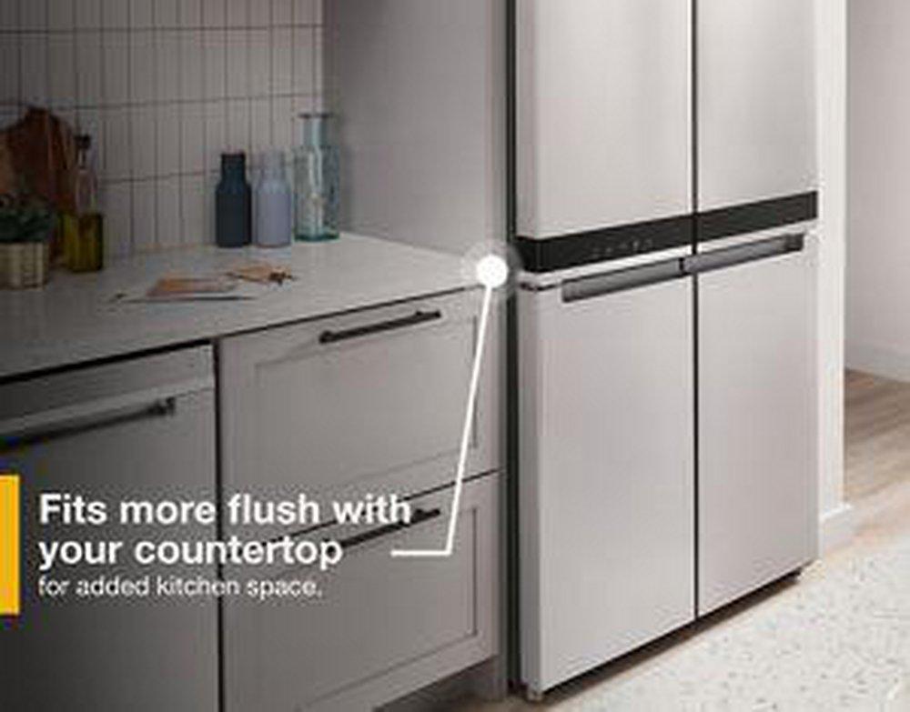 Whirlpool Fingerprint Resistant Stainless 35-3/4 in. 19.40 cu. ft. Counter Depth, French Door and Full Refrigerator 