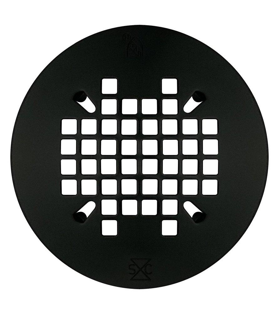 Sioux Chief Matte Black Shower Drain Strainer 