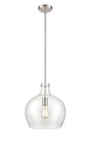 1-Light Pendant Light in Brushed Nickel