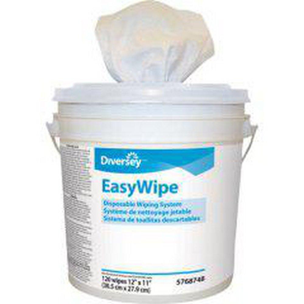 Diversey White Polypropylene Disposable Wipes 