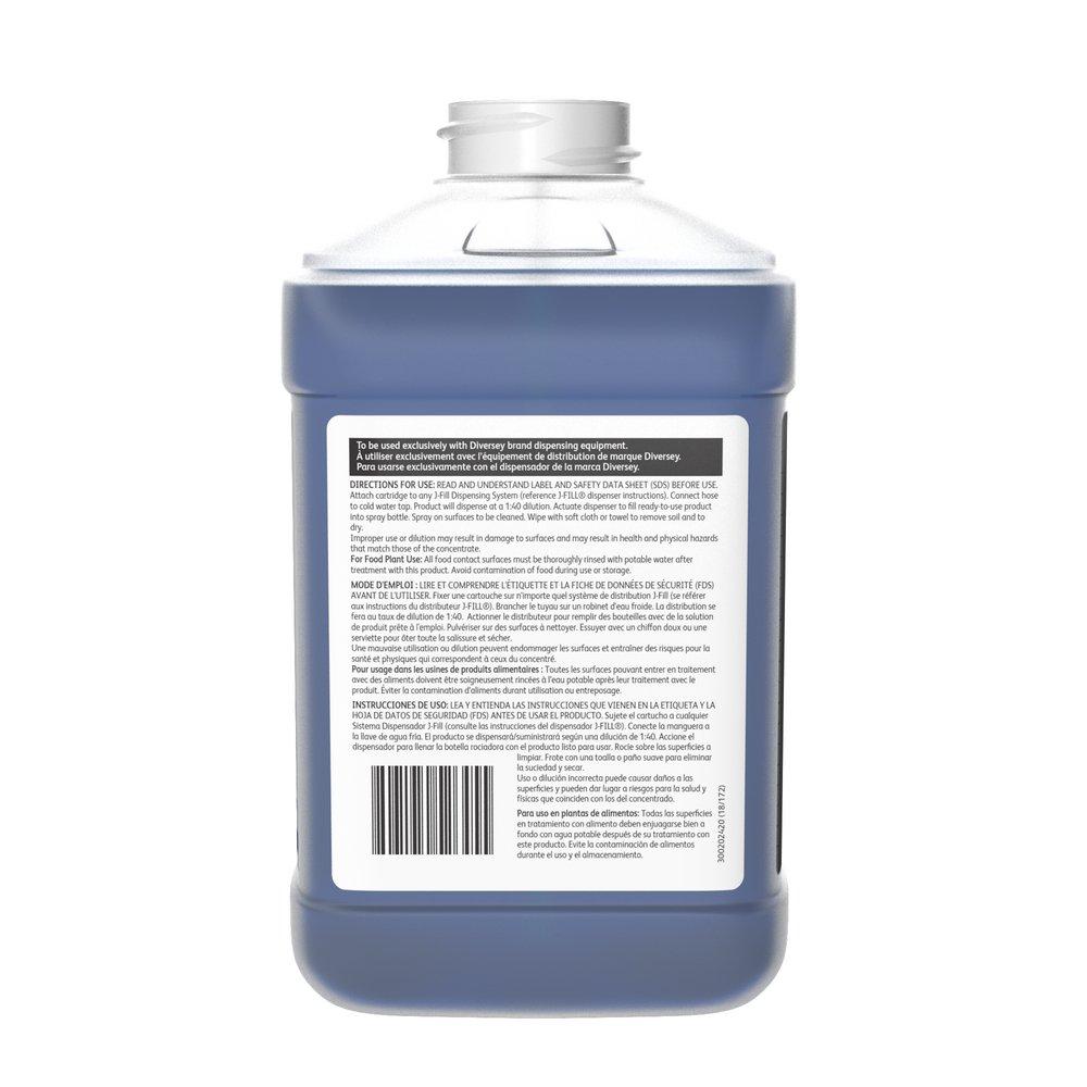 Diversey Blue Ammonia Scented Cleaner (Case of 2) 