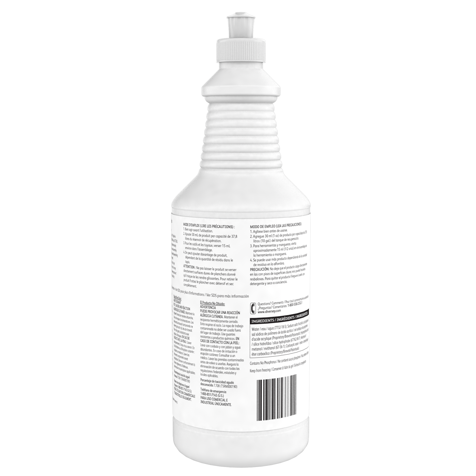 Diversey Cream Defoamer Carpet Cleaner (Case of 6) 