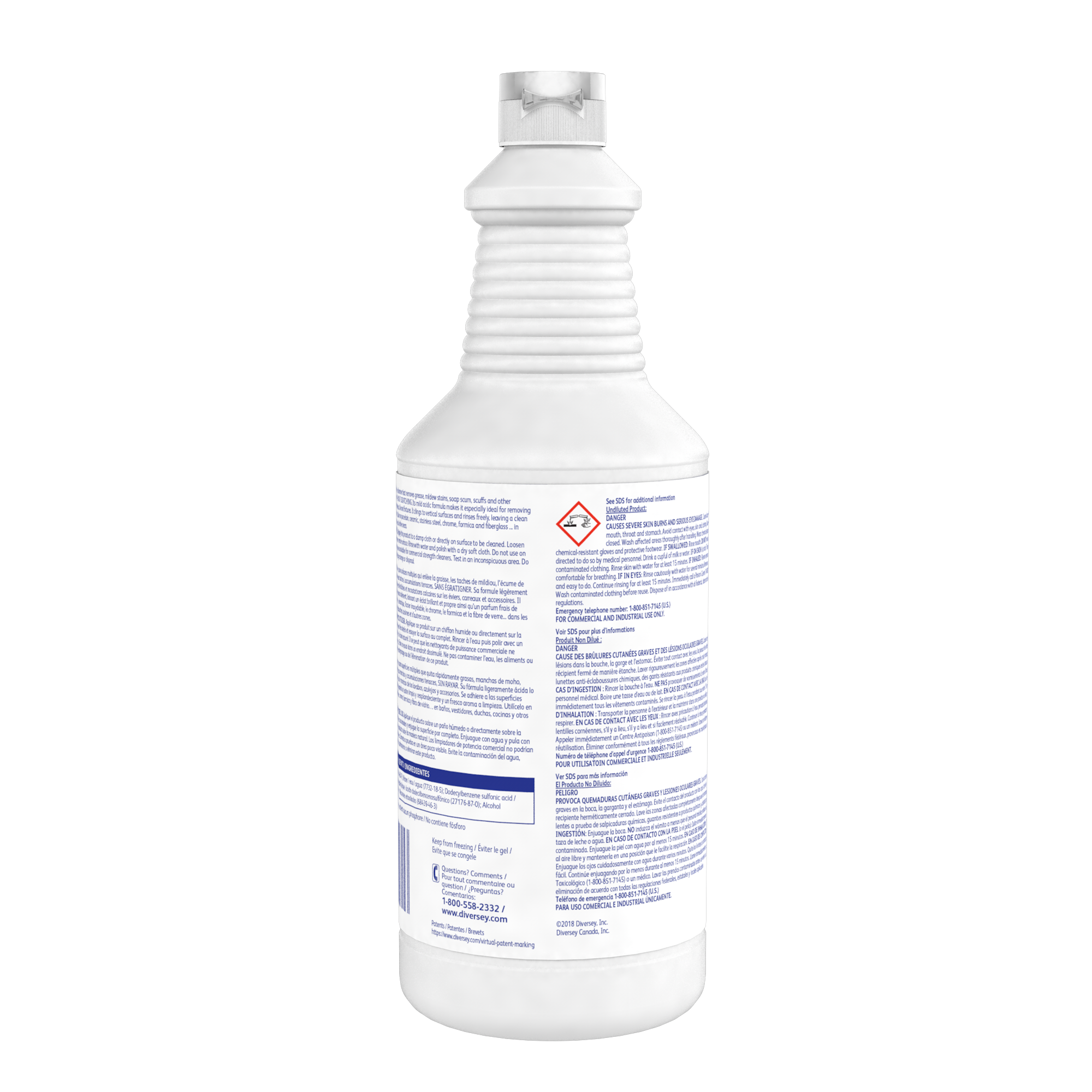 Diversey Off White Fresh Scented Cleaner 