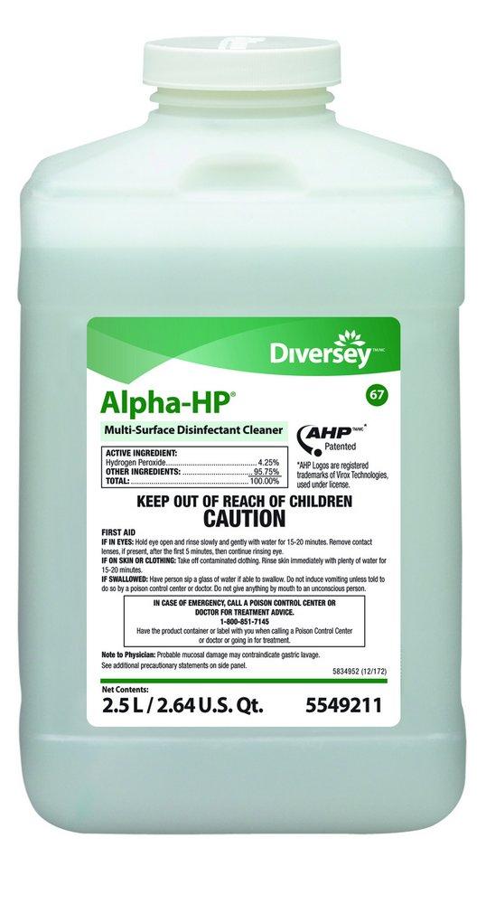 2.5 L Multi-Surface Disinfectant Cleaner, 2 Per Case 