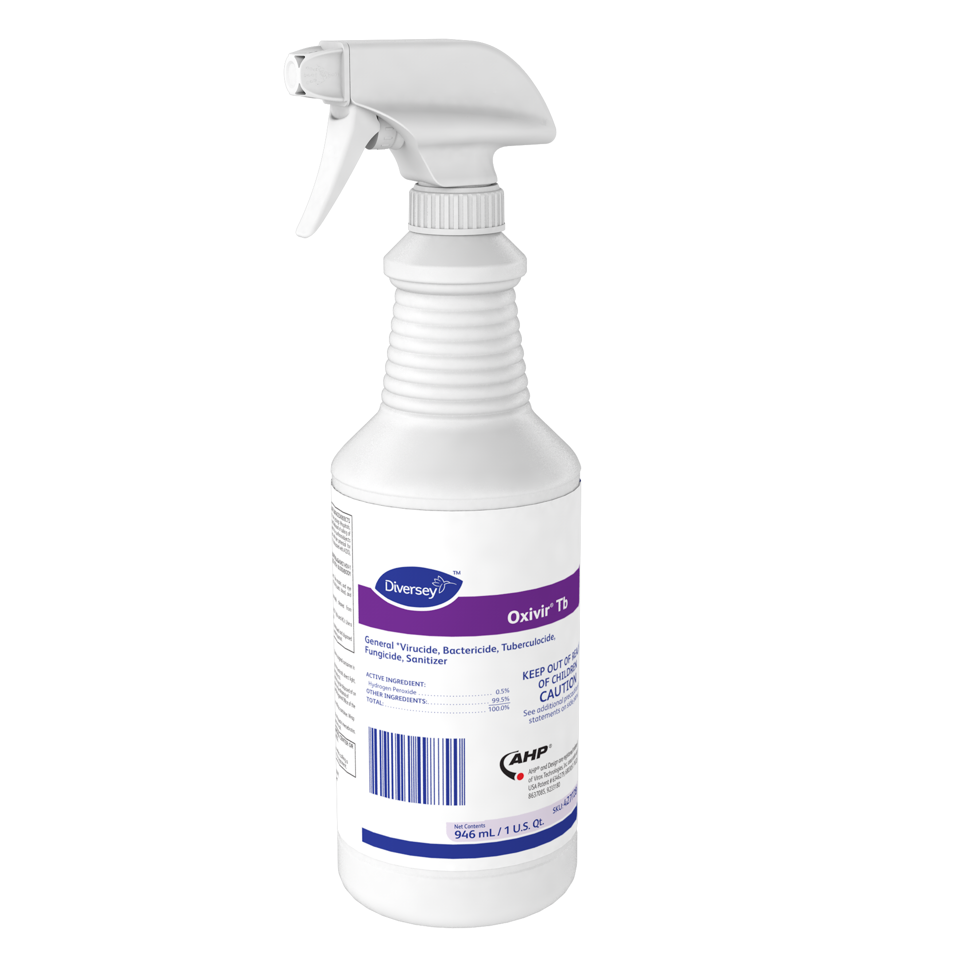 Diversey Clear Ready-to-use One Step Disinfectant Cleaner (Case of 4) 