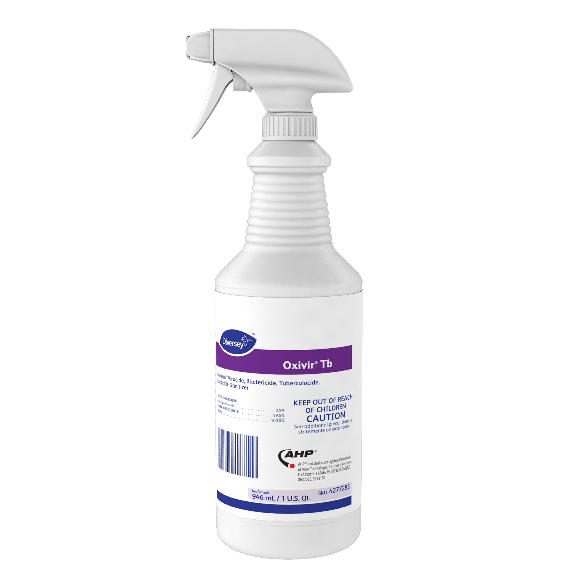 Diversey Clear Ready-to-use One Step Disinfectant Cleaner (Case of 4) 