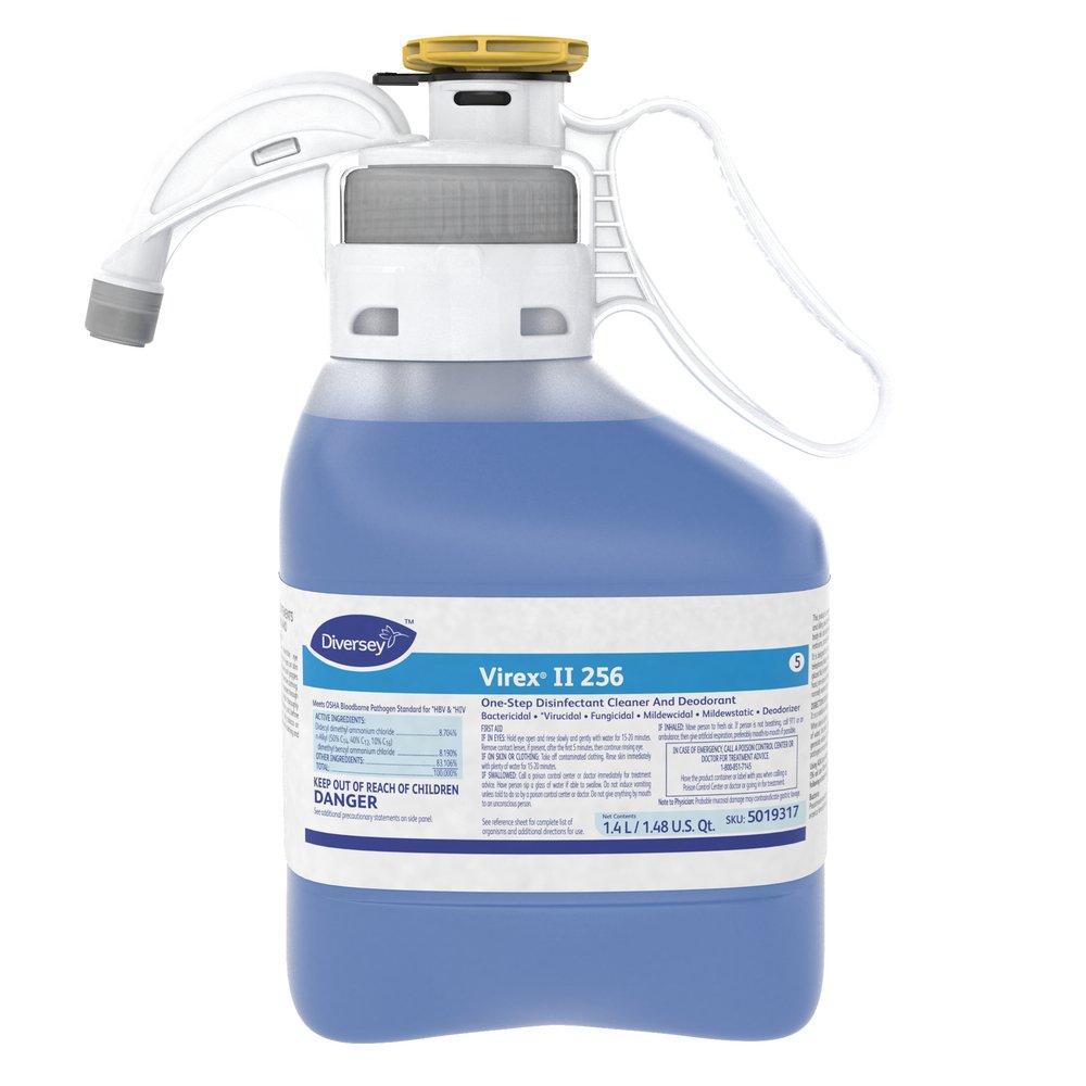 Diversey Blue Minty Scented Disinfectant Cleaner (Case of 2) 