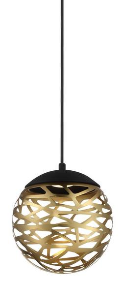 8 in. 1-Light LED Globe Pendant