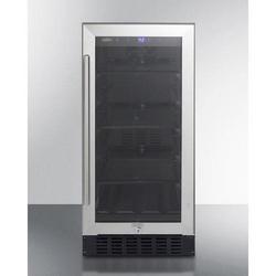 14-3/4 in. 2.3 cu. ft. Beverage Cooler in Stainless Steel