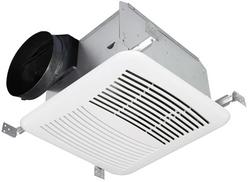 76 to 120 CFM Ceiling Mount Single-Phase Bathroom Exhaust Fan in White - Fan Only - 0.3-0.9 Sones - Energy Star Rated