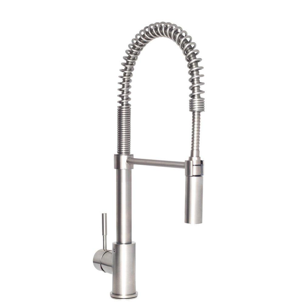 ZLINE Brushed Nickel Pull Down Kitchen Faucet 